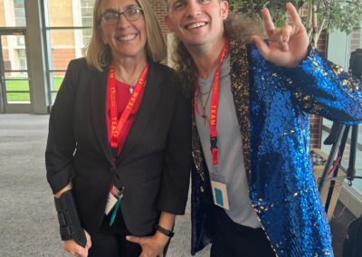 Caylon Umphrey, James McGinnis at the KC Special Needs Conference.